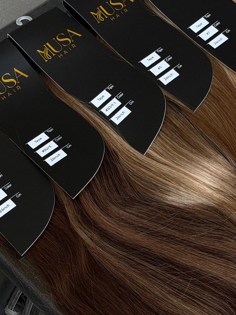 Extensiones de cabello natural MUSA HAIR