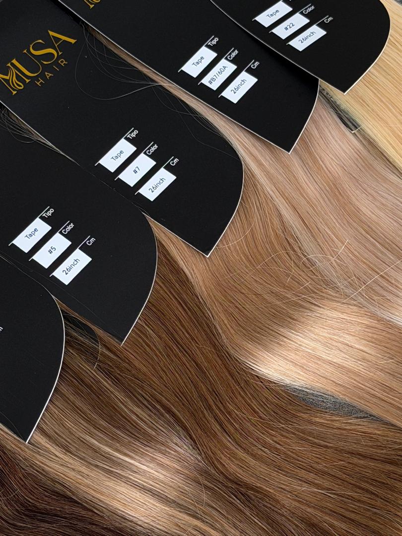 Extensiones de cabello natural MUSA HAIR